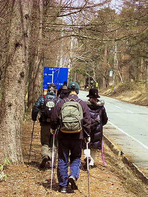 4月7日定例ウォーキング