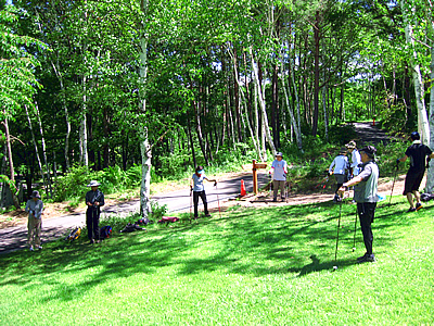 8月4日定例ウォーキング