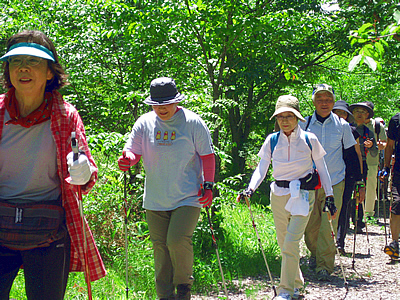8月4日定例ウォーキング