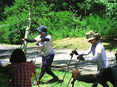 8月4日定例ウォーキング