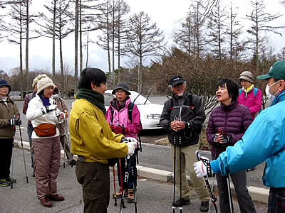 4月6日定例ウォーキング