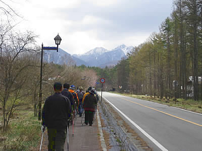 4月27日定例ウォーキング