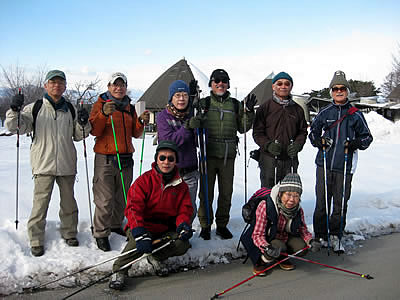 1月10日定例ウォーキング