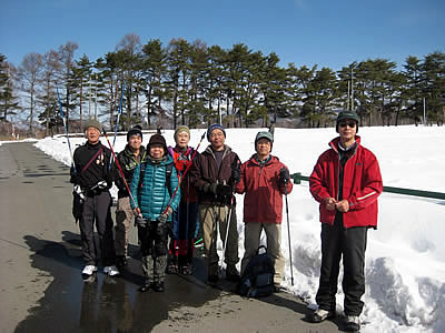 2月7日定例ウォーキング