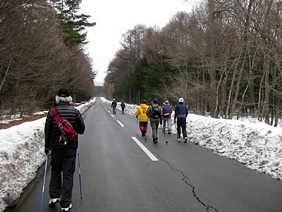 3月7日定例ウォーキング