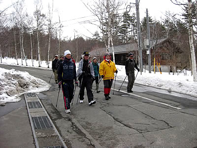 3月7日定例ウォーキング