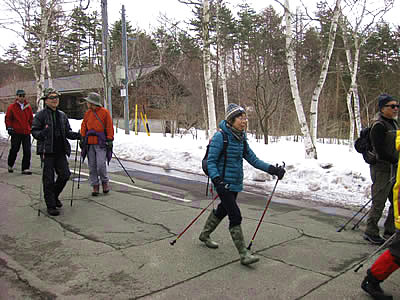 3月7日定例ウォーキング
