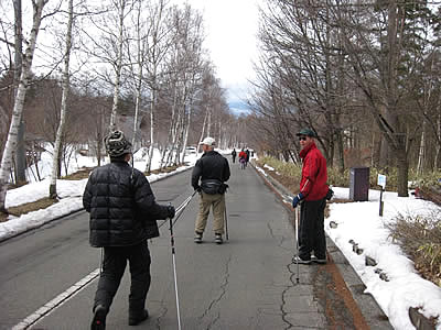 3月7日定例ウォーキング
