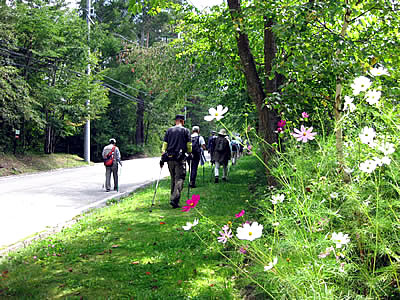 9月5日定例ウォーキング