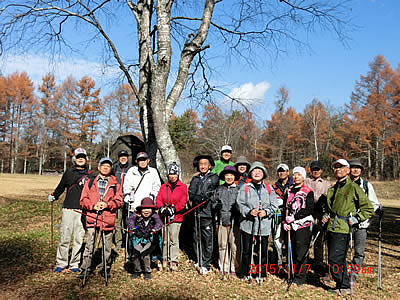11月7日定例ウォーキング