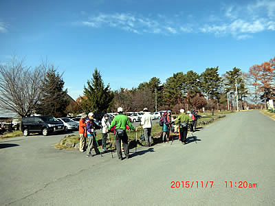 11月7日定例ウォーキング