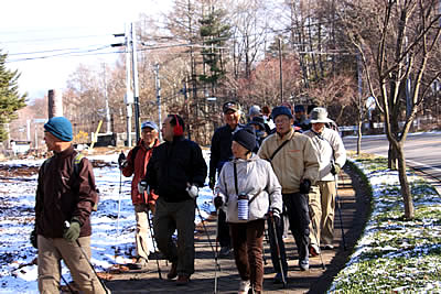 12月5日定例ウォーキング