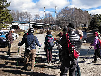 1月9日定例ウォーキング