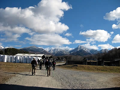 1月9日定例ウォーキング