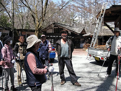 4月9日定例ウォーキング