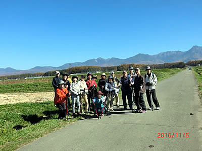 11月5日定例ウォーキング