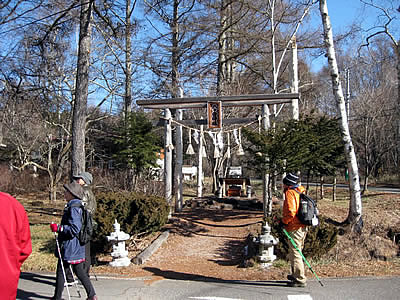 1月7日定例ウォーキング