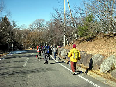 1月6日定例ウォーキング