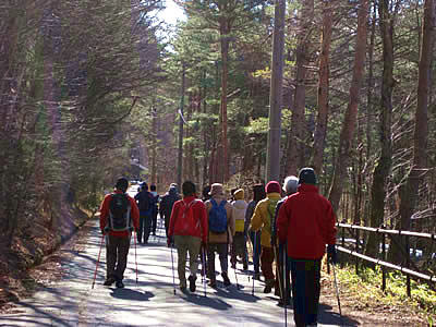 1月6日定例ウォーキング