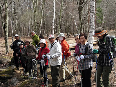 4月7日定例ウォーキング