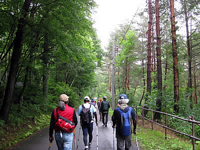 7月7日定例ウォーキング