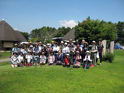 8月4日定例ウォーキング