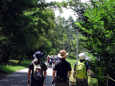 8月4日定例ウォーキング