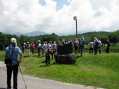 8月4日定例ウォーキング