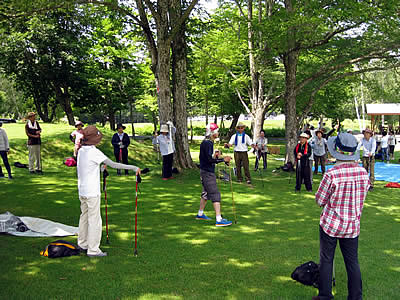 8月4日定例ウォーキング