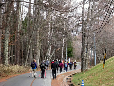 12月1日定例ウォーキング