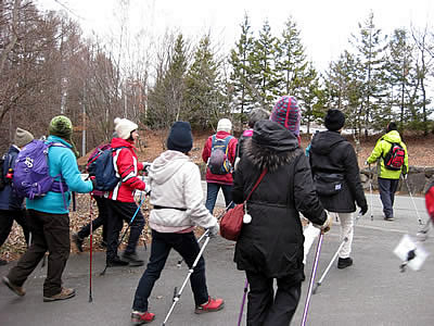 1月5日定例ウォーキング