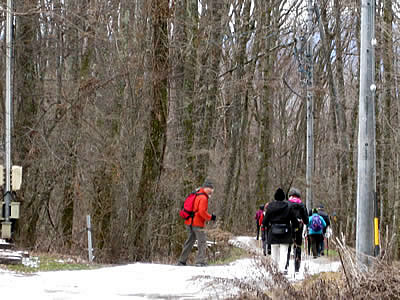 1月5日定例ウォーキング