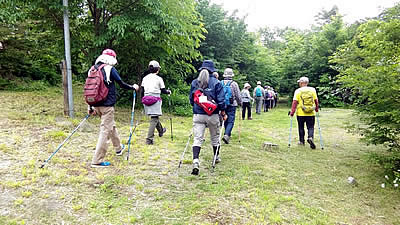 7月6日定例ウォーキング