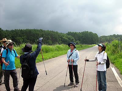 8月3日定例ウォーキング