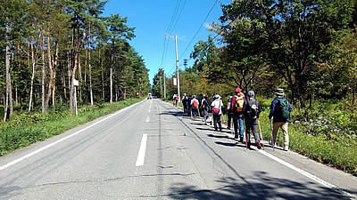 10月5日定例ウォーキング