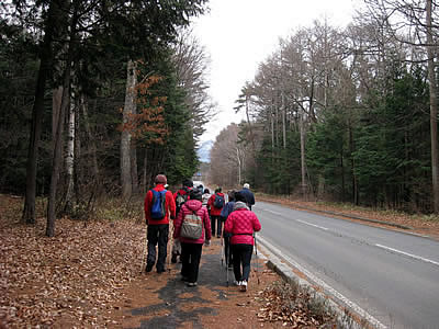 12月7日定例ウォーキング