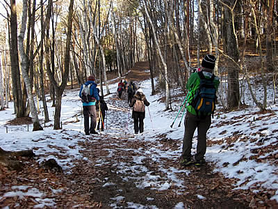 1月4日定例ウォーキング