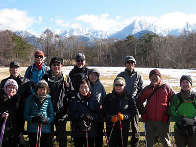 1月4日定例ウォーキング