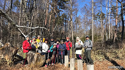 2月1日定例ウォーキング