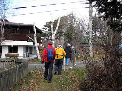 12月4日定例ウォーキング