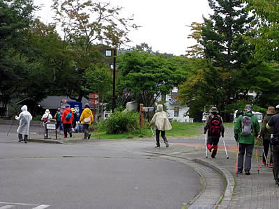 9月3日定例ウォーキング