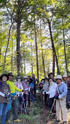 10月8日定例ウォーキング