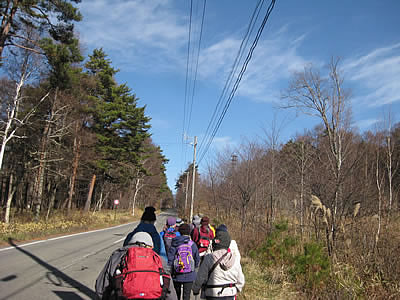 12月3日定例ウォーキング