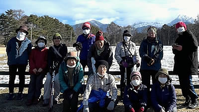 1月7日定例ウォーキング