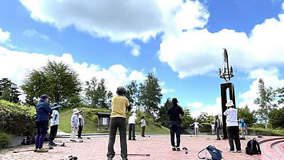 8月5日定例ウォーキング