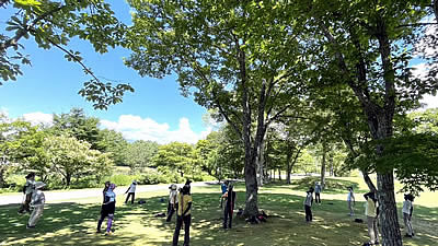 8月5日定例ウォーキング