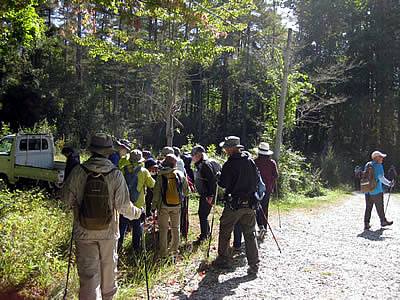 10月7日定例ウォーキング