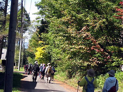 10月7日定例ウォーキング