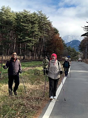12月2日定例ウォーキング