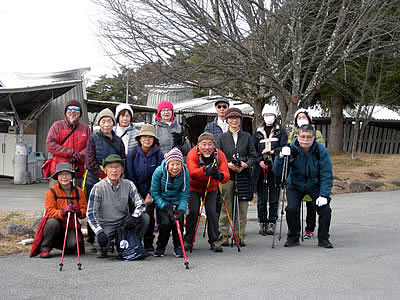 1月6日定例ウォーキング